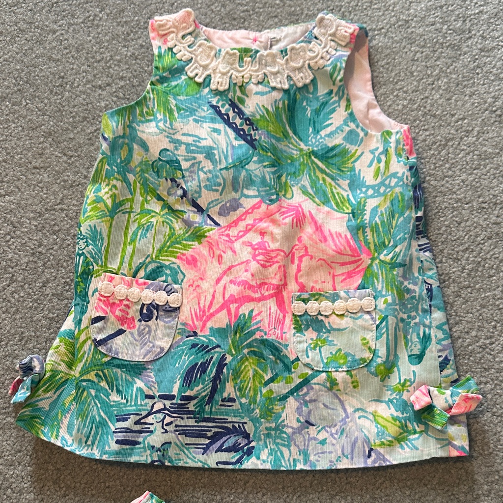 Lilly Pulitzer Colorful Print Dress